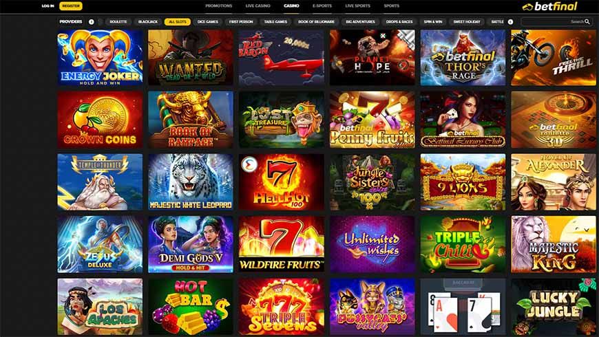 Betfinal Casino Slots