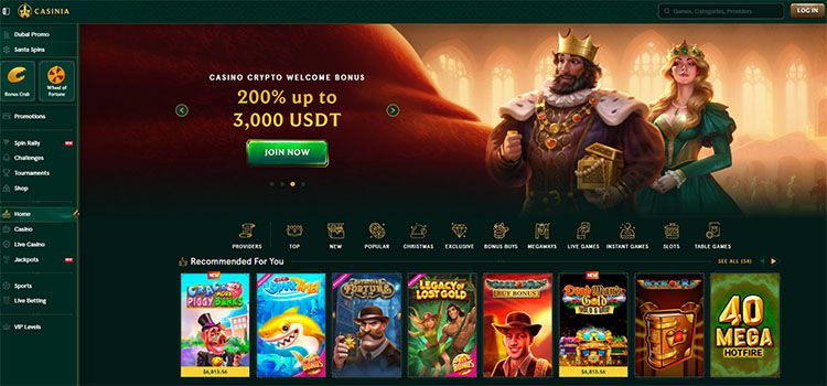 الصفحة الرئيسية لكازينو كاسينيـا