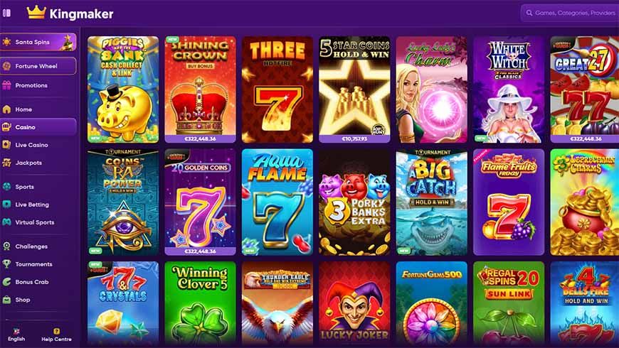 Kingmaker Casino Slots